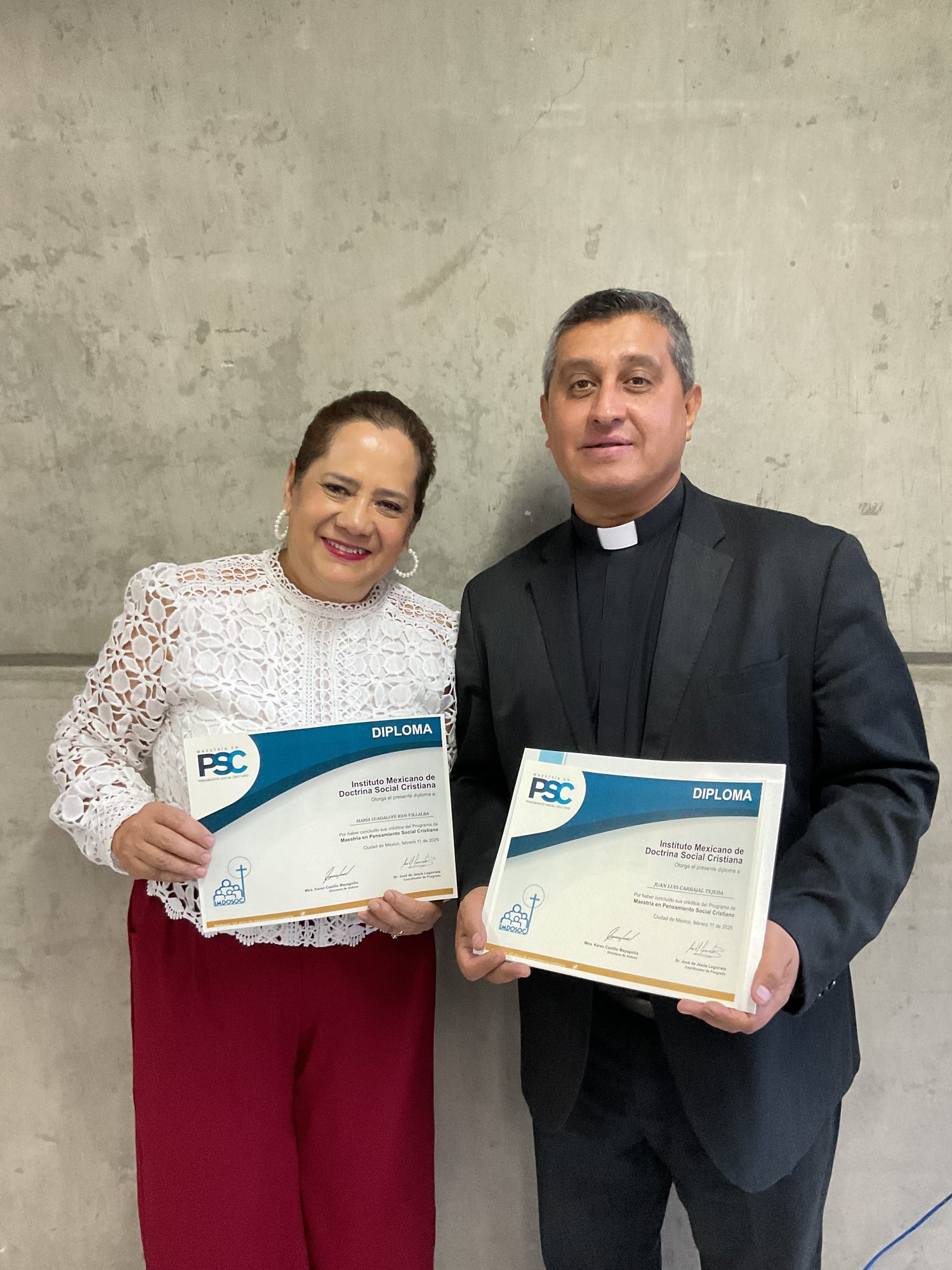 Imagen para Tarjeta de Maestría en Pensamiento Social Cristiano 